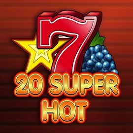 20 Super Hot slot logo by Amusnet Interactive at Corgibet Casino