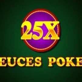 25x Deuces Poker slot icon by iSoftBet, available at Corgibet Casino