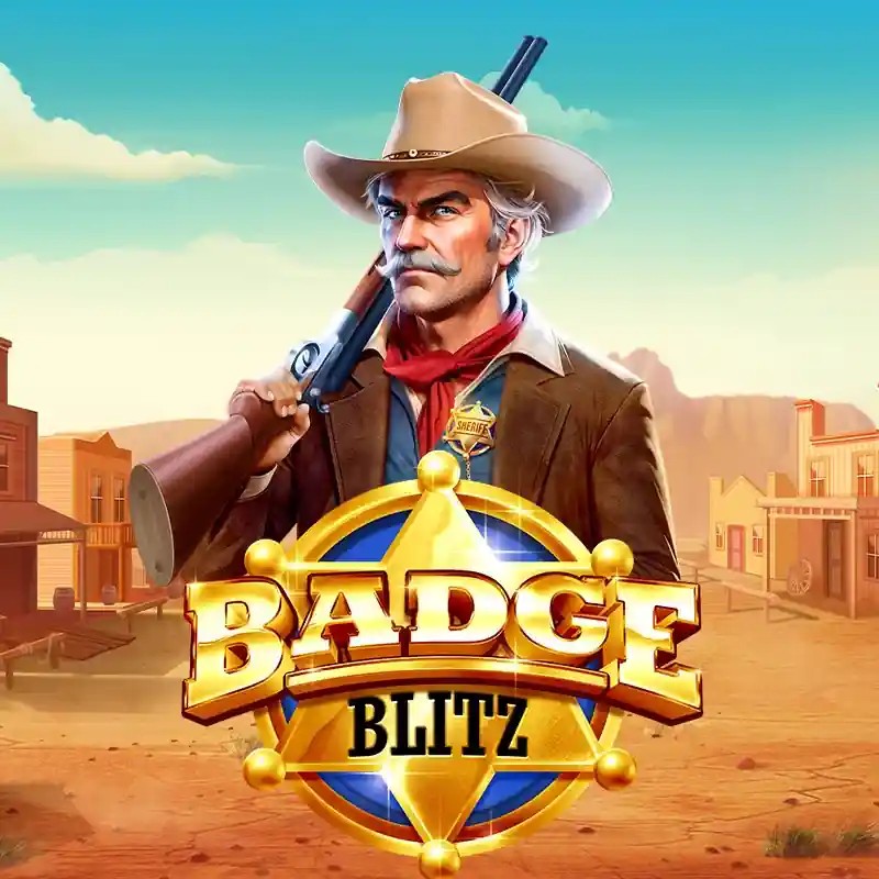Badge Blitz game by Pragmatic Play – logo hosted on Corgibet Casino