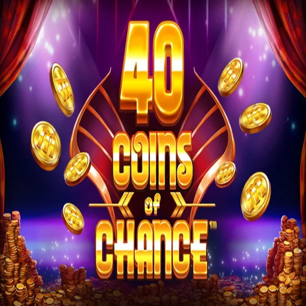 40 Coins of Chance by SYNOT Games, showcased at corgibett.com – game logo
