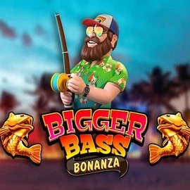 Bigger Bass Bonanza logo by Pragmatic Play Corgibet Casino
