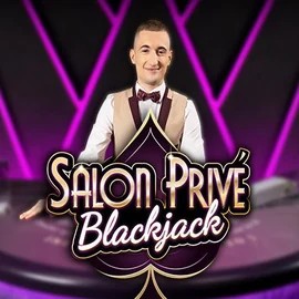 Official Live Casino logo: Blackjack Salon Privé by Ezugi at Corgibet Casino