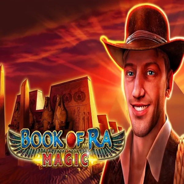Book of Ra Magic logo by Greentube Corgibet Casino