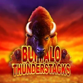 Official Slots logo: Buffalo Thunderstacks by Amatic Industries at Corgibet Casino