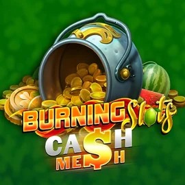 Burning Slots Cash Mesh casino game by BF Games – featured logo at Corgibet Casino