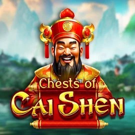 Chests of Cai Shen by Pragmatic Play, showcased at corgibett.com – game logo