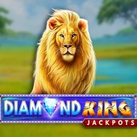 Diamond King Jackpots casino game by SpinPlay Games – featured logo at Corgibet Casino