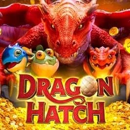 Dragon Hatch by PG Soft, showcased at corgibett.com – game logo