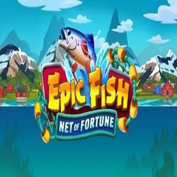 Slots logo of Epic Fish Net of Fortune from Quickspin at Corgibet Casino
