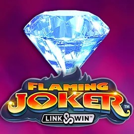 Flaming Joker Link and Win by Barstruck, showcased at corgibett.com – game logo