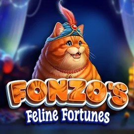 Fonzos Feline Fortunes slot icon by Pragmatic Play, available at Corgibet Casino