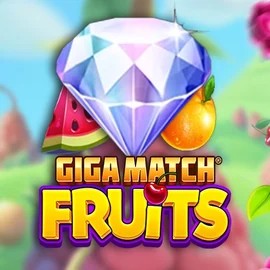 Giga Match Fruits slot logo by RubyPlay at Corgibet Casino