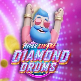 Hyper Strike Diamond Drums slot icon by Gameburger Studios, available at Corgibet Casino