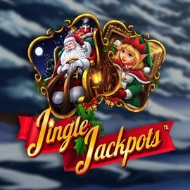 Jingle Jackpots by Dragon Gaming, showcased at corgibett.com – game logo