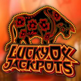 Try Lucky Ox Jackpots slot by Rival on corgibett.com – logo image