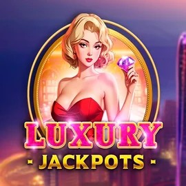 Luxury Jackpots logo by Triple Cherry at Corgibet Casino