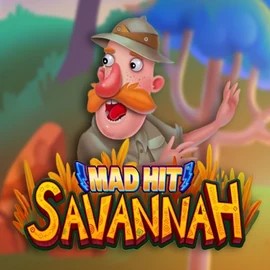 Mad Hit Savannah logo by RubyPlay at Corgibet Casino