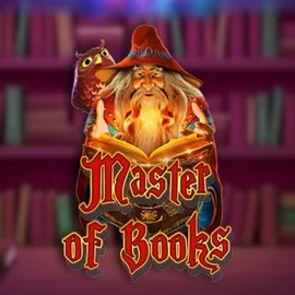 Master of Books slot logo by Swintt at Corgibet Casino