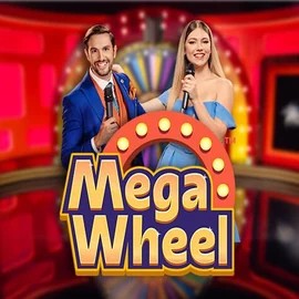 Mega Wheel slot logo by Pragmatic Play at Corgibet Casino