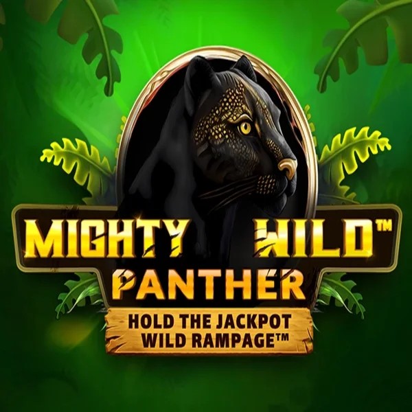 Mighty Wild Panther slot logo by Wazdan at Corgibet Casino