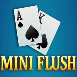 Official Poker logo: Mini Flush by TaDa Gaming at Corgibet Casino
