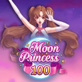 Moon Princess 100 casino game by Play'n GO – featured logo at Corgibet Casino