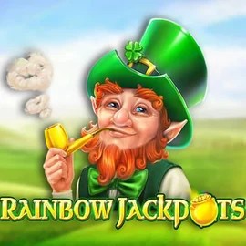 Jackpots logo of Rainbow Jackpots from Red Tiger Gaming at Corgibet Casino
