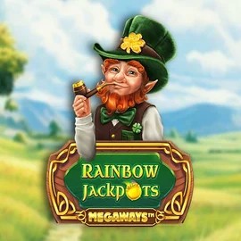 Rainbow Jackpots Megaways slot icon by Red Tiger Gaming, available at Corgibet Casino