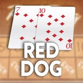 Red Dog slot logo by Rival at Corgibet Casino
