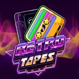Retro Tapes game by Push Gaming – logo hosted on Corgibet Casino