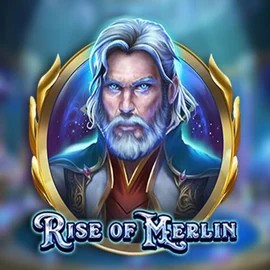 Rise of Merlin slot logo by Play'n GO at Corgibet Casino