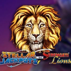 Try Stellar Jackpots with Serengeti Lions slot by Lightning Box Game on corgibett.com – logo image
