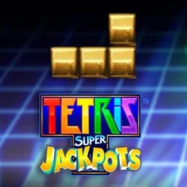 Tetris Super Jackpots slot logo by WMS at Corgibet Casino