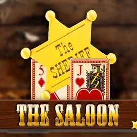 Try The Saloon slot by WorldMatch on corgibett.com – logo image