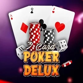 Three Card Poker Delux logo by Urgent Games Corgibet Casino