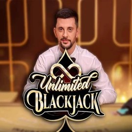Unlimited Blackjack logo by Ezugi Corgibet Casino