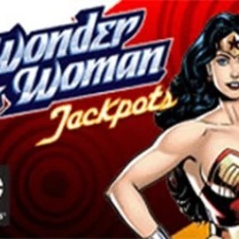 Wonder Woman Jackpots slot visual from Amaya available on corgibett.com