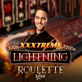 XXXtreme Lightning Roulette logo by Evolution at Corgibet Casino